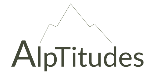 Logo en lettrage Alptitudes